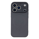 iPhone 18 Pro / 17 Pro EIDERWOOD Hybrid Carbon Bagside Cover - MagSafe Kompatibel - Sort