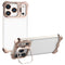 iPhone 17 Pro 2-i-1 Metal Bumper Cover - Ståfunktion & Linsebeskytter - Guld