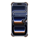 iPhone 17 Pro 2-i-1 Metal Bumper Cover - Ståfunktion & Linsebeskytter - Guld