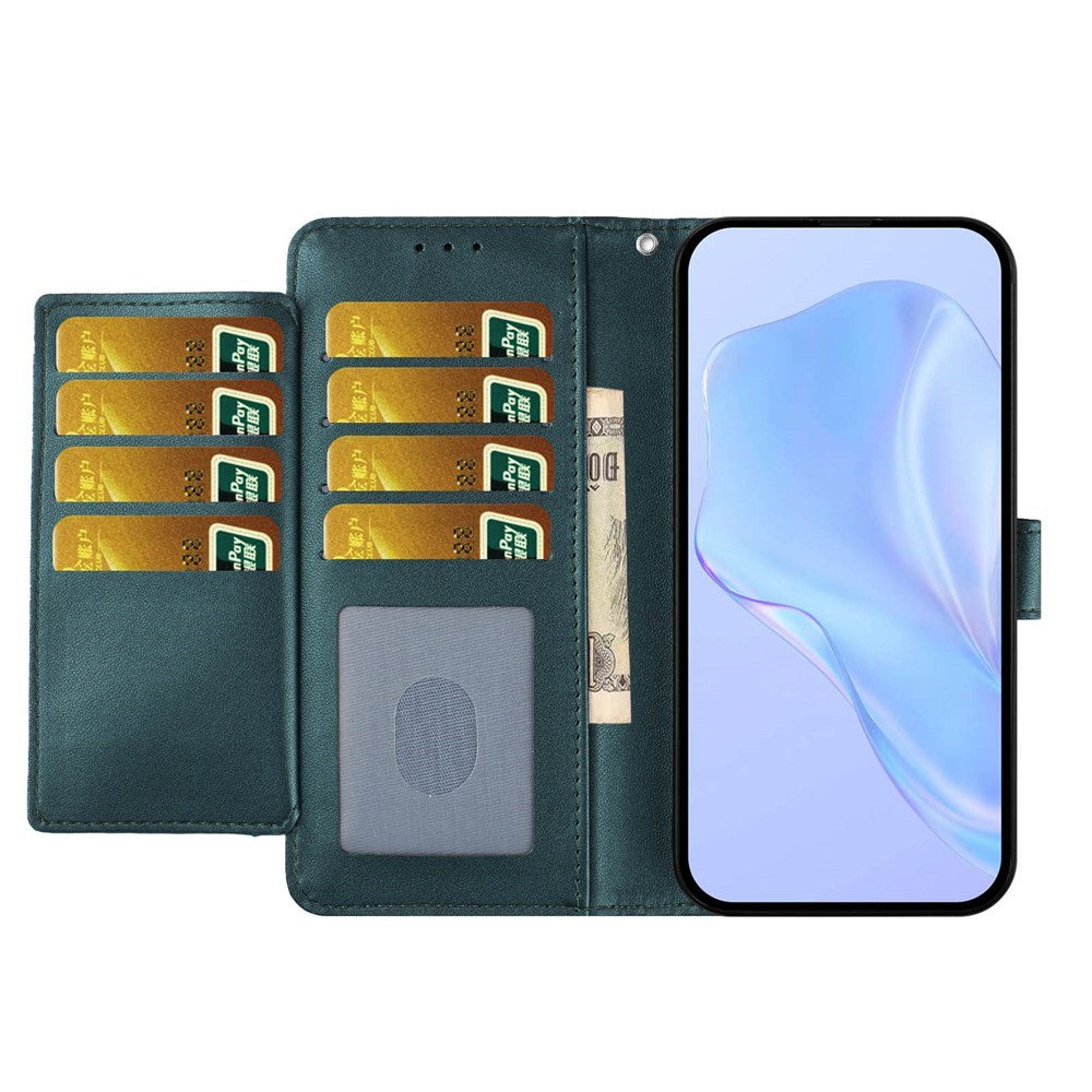 Motorola Moto G86 Power EIDERWOOD Kunstlæder Flip Cover m. Strop & Pung - Grøn