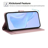 Motorola Moto G86 Power EIDERWOOD Kunstlæder Flip Cover m. Strop & Pung - Rose Gold