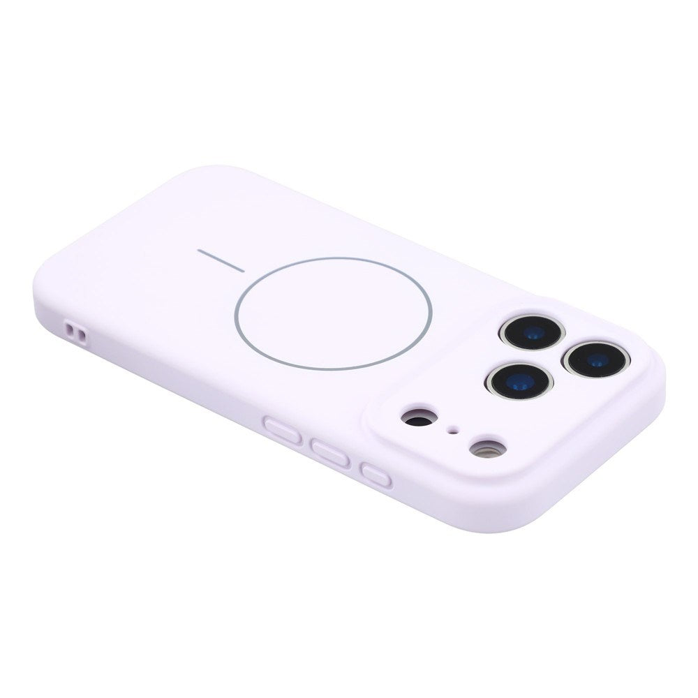 EIDERWOOD iPhone 17 Pro Max Fleksibelt Plastik Mobil Cover m. Foret Inderside - MagSafe Kompatibel - Lys Lilla