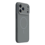 EIDERWOOD iPhone 17 Pro Max Fleksibelt Plastik Mobil Cover m. Foret Inderside - MagSafe Kompatibel - Mørkegrå