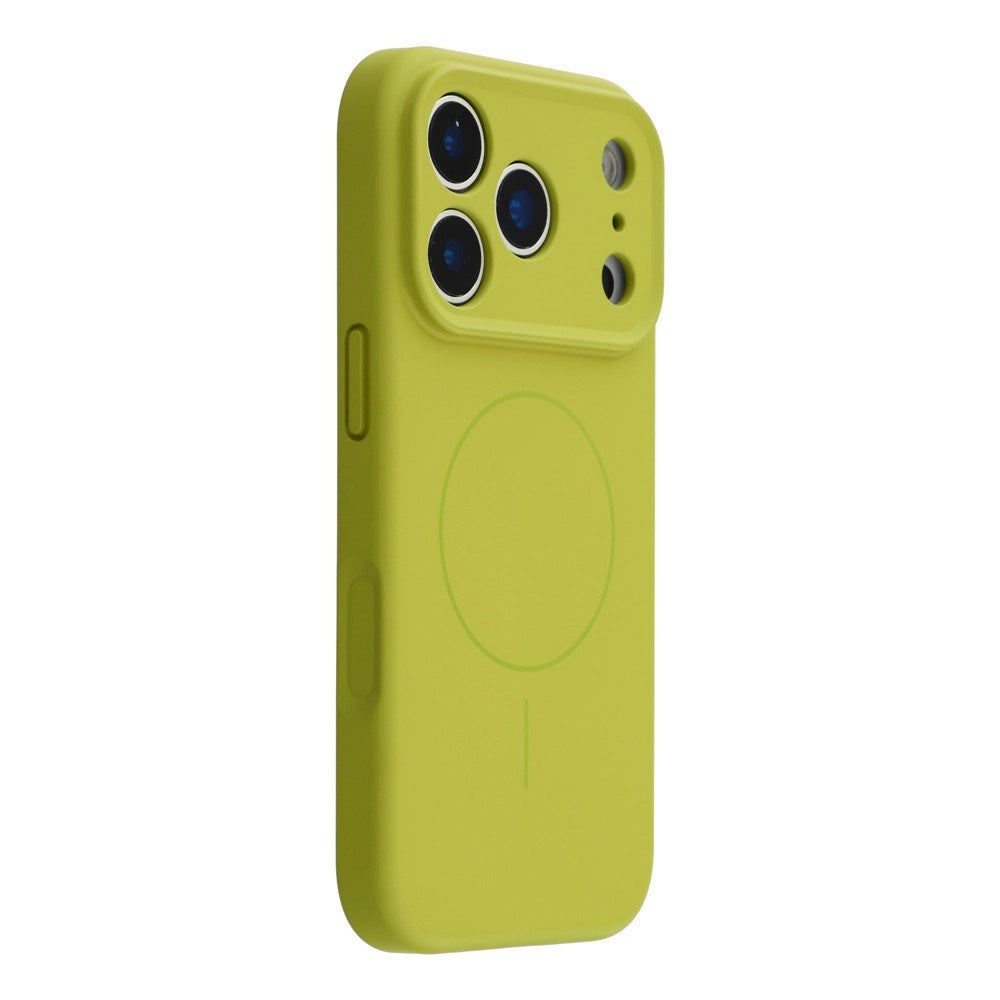 EIDERWOOD iPhone 17 Pro Fleksibelt Plastik Mobil Cover m. Foret Inderside - MagSafe Kompatibel - Grøn