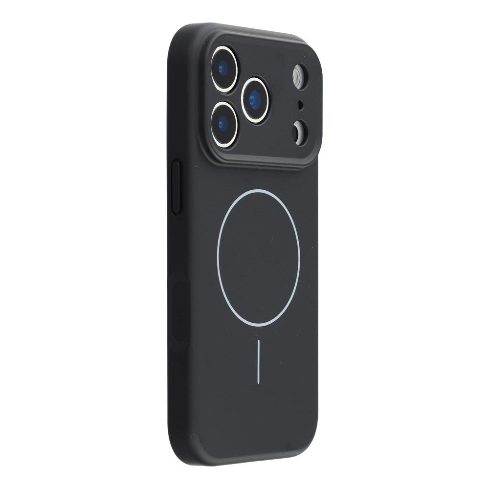 EIDERWOOD iPhone 17 Pro Fleksibelt Plastik Mobil Cover m. Foret Inderside - MagSafe Kompatibel - Sort