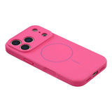 EIDERWOOD iPhone 17 Pro Fleksibelt Plastik Mobil Cover m. Foret Inderside - MagSafe Kompatibel - Pink