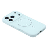 EIDERWOOD iPhone 17 Pro Fleksibelt Plastik Mobil Cover m. Foret Inderside - MagSafe Kompatibel - Lyseblå