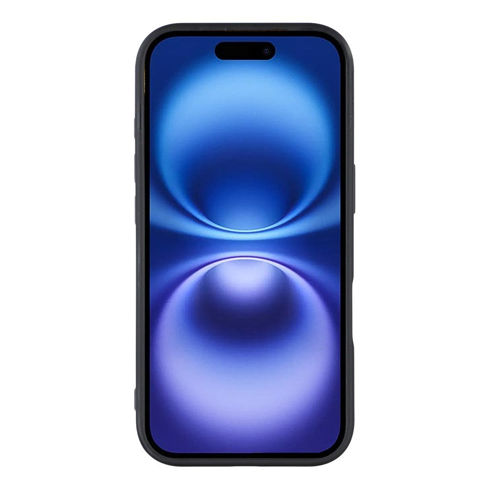 EIDERWOOD iPhone 17 Fleksibelt Plastik Mobil Cover m. Foret Inderside - MagSafe Kompatibel - Sort