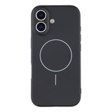 EIDERWOOD iPhone 17 Fleksibelt Plastik Mobil Cover m. Foret Inderside - MagSafe Kompatibel - Sort