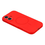 EIDERWOOD iPhone 17 Fleksibelt Plastik Mobil Cover m. Foret Inderside - MagSafe Kompatibel - Rød