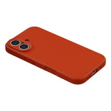 EIDERWOOD iPhone 17 Fleksibelt Plastik Mobil Cover m. Foret Inderside - MagSafe Kompatibel - Mørkerød