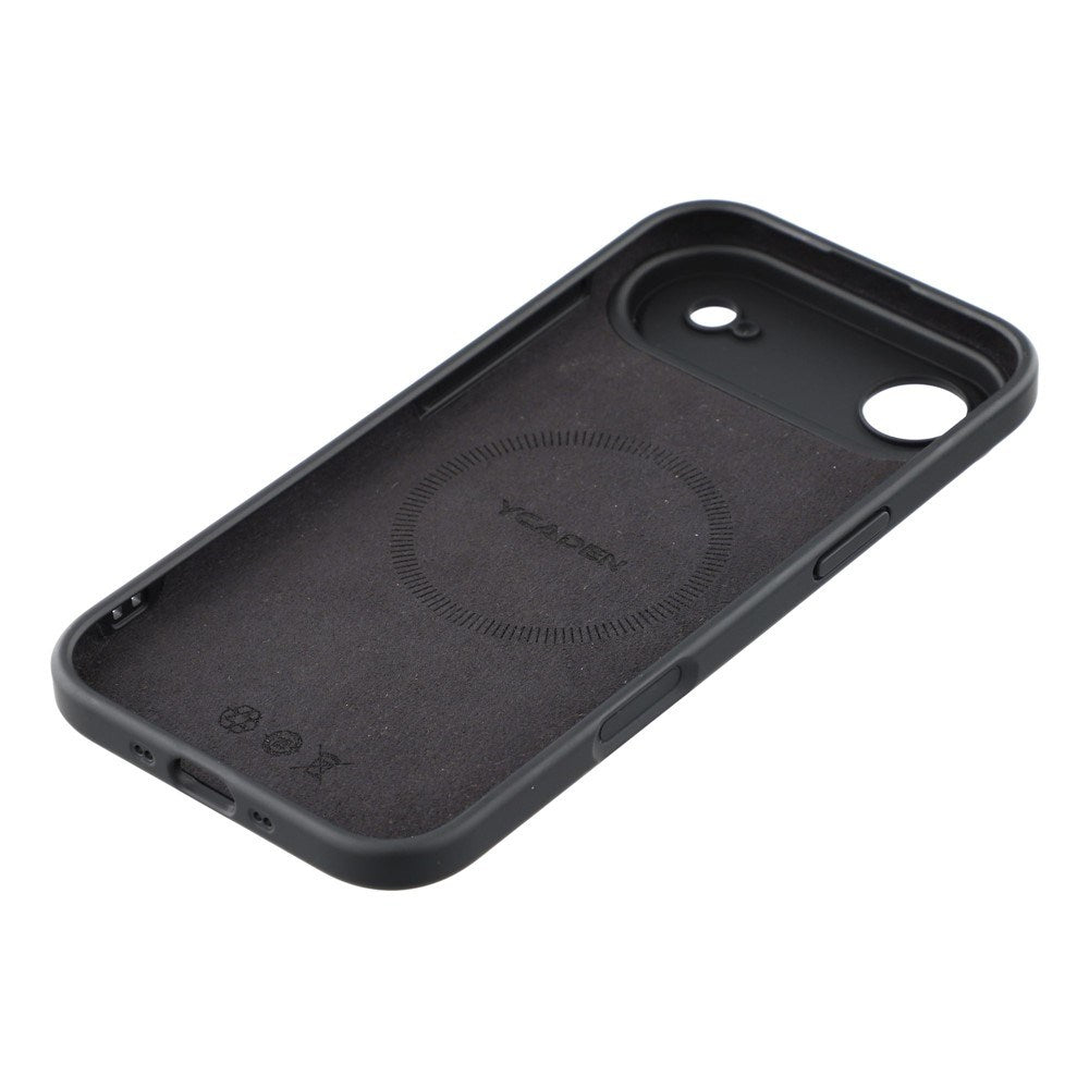 EIDERWOOD iPhone Air Fleksibelt Plastik Mobil Cover m. Foret Inderside - MagSafe Kompatibel - Sort