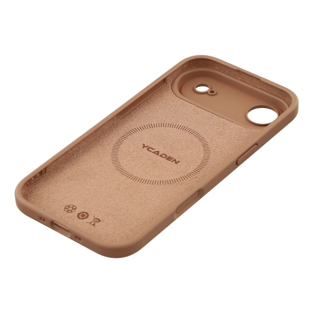 EIDERWOOD iPhone Air Fleksibelt Plastik Mobil Cover m. Foret Inderside - MagSafe Kompatibel - Brun