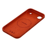 EIDERWOOD iPhone Air Fleksibelt Plastik Mobil Cover m. Foret Inderside - MagSafe Kompatibel - Mørkerød