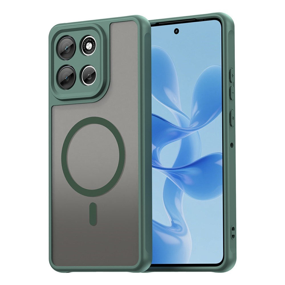 Motorola Moto G86 Power EIDERWOOD Hybrid Plastik Mobil Cover - MagSafe Kompatibel - Grøn