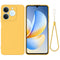 Realme Note 70T EIDERWOOD Foret Silikone Bagside Cover m. Strop - Gul