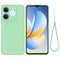 Realme Note 70T EIDERWOOD Foret Silikone Bagside Cover m. Strop - Grøn