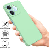 Realme Note 70T EIDERWOOD Foret Silikone Bagside Cover m. Strop - Grøn