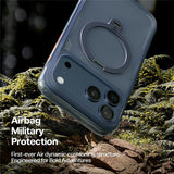 TORRAS iPhone 17 Pro Max Ostand Q3 Air Mobil Cover m. Kickstand - MagSafe Kompatibel - Blå