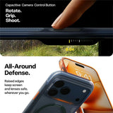TORRAS iPhone 17 Pro Ostand Q3 Air Mobil Cover m. Kickstand - MagSafe Kompatibel - Orange