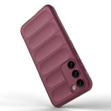 Samsung Galaxy S23+ (Plus) Fleksibelt Plastik Bagside Cover - Vin Rød