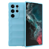 Samsung Galaxy S23 Ultra fleksibelt plastdeksel - Babyblå