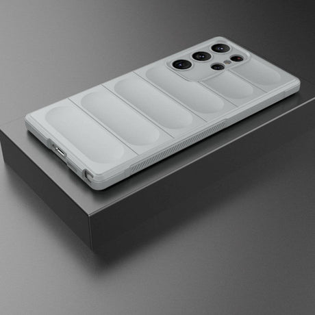 Samsung Galaxy S23 Ultra fleksibelt plastdeksel - grå