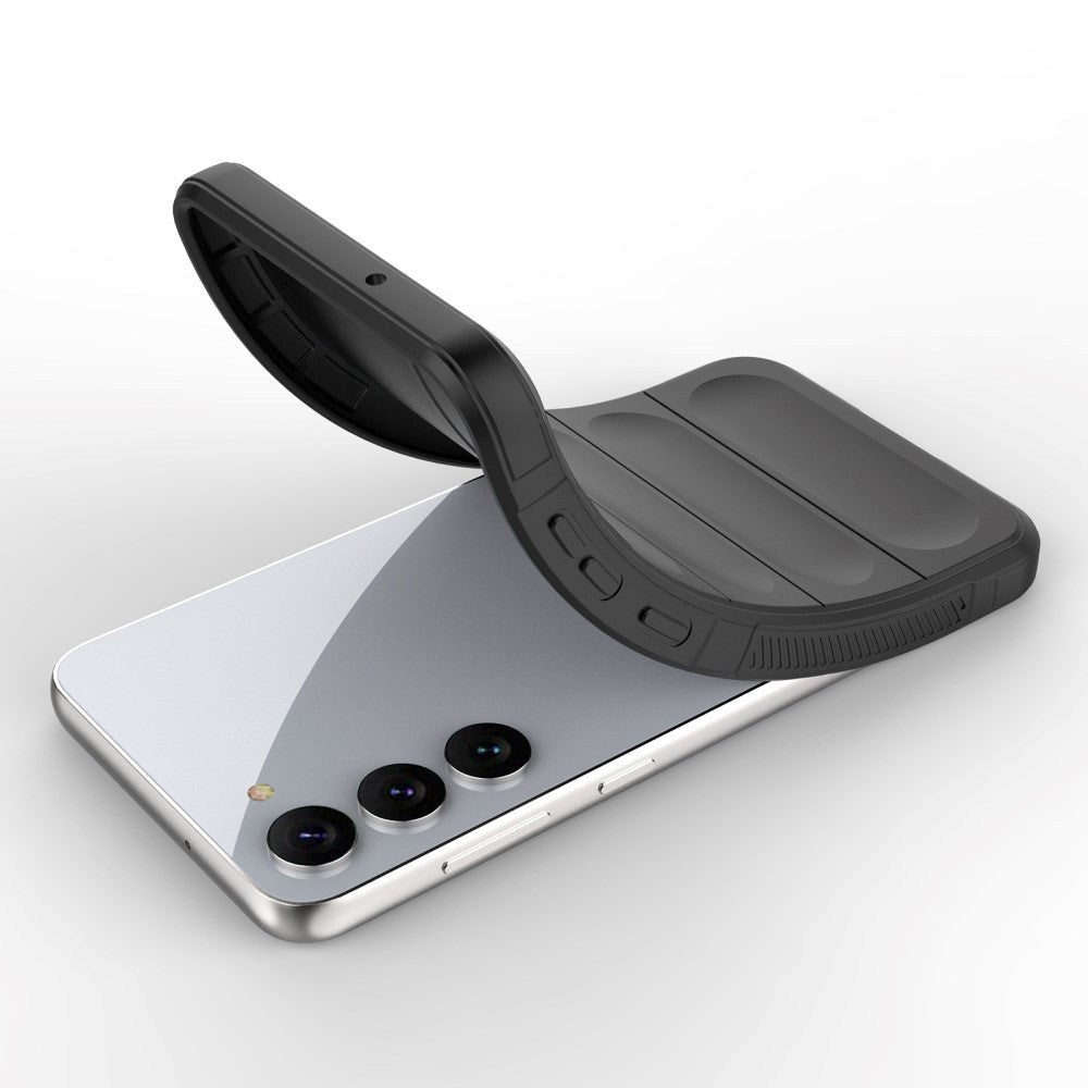 Samsung Galaxy S23 fleksibelt plastdeksel - svart