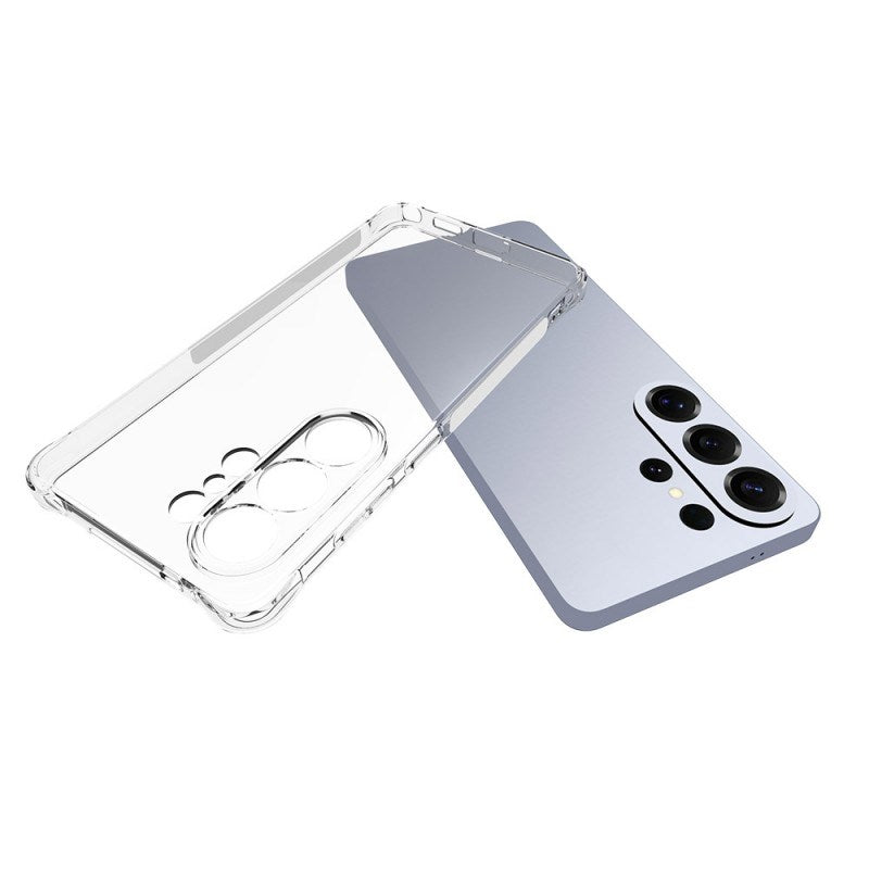 Samsung Galaxy S26 Ultra EIDERWOOD Fleksibelt Plast Bagside Cover m. Stødabsorberende Hjørner - Gennemsigtig
