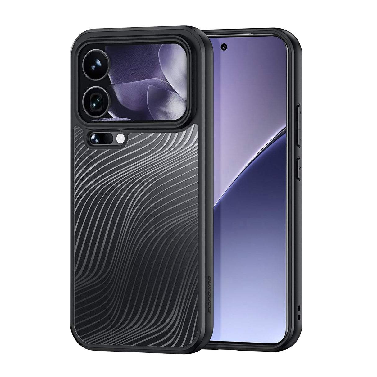 EIDERWOOD Xiaomi 17 Pro DUX DUCIS Aimo Series Plastik Mobil Cover - Gennemsigtig / Sort