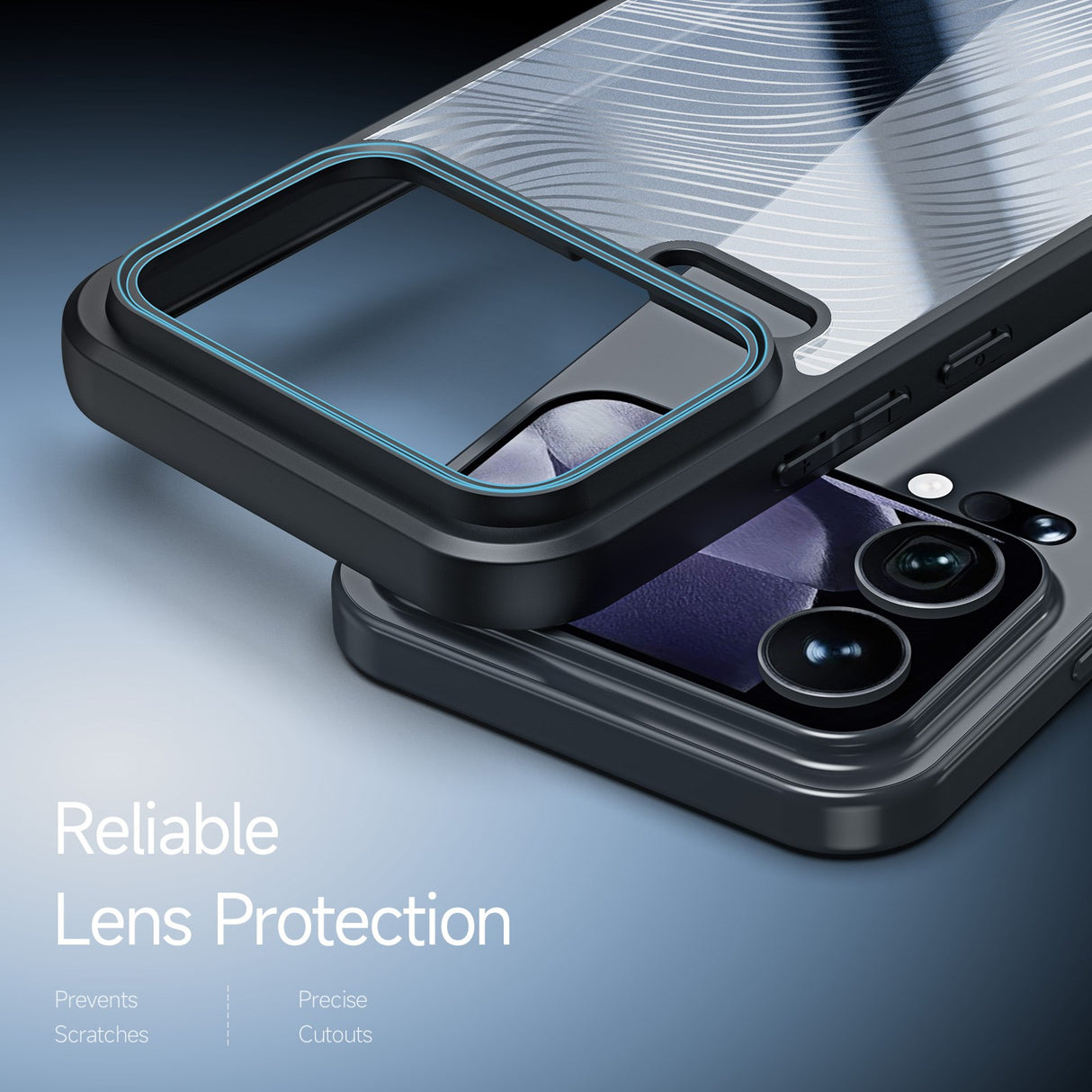 EIDERWOOD Xiaomi 17 Pro DUX DUCIS Aimo Series Plastik Mobil Cover - Gennemsigtig / Sort