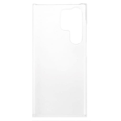 Samsung Galaxy S23 Ultra Hard Plastic Bakdeksel - Gjennomsiktig
