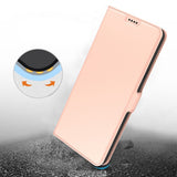 Realme Note 70T EIDERWOOD Kunstlæder Flip Cover - Lyserød