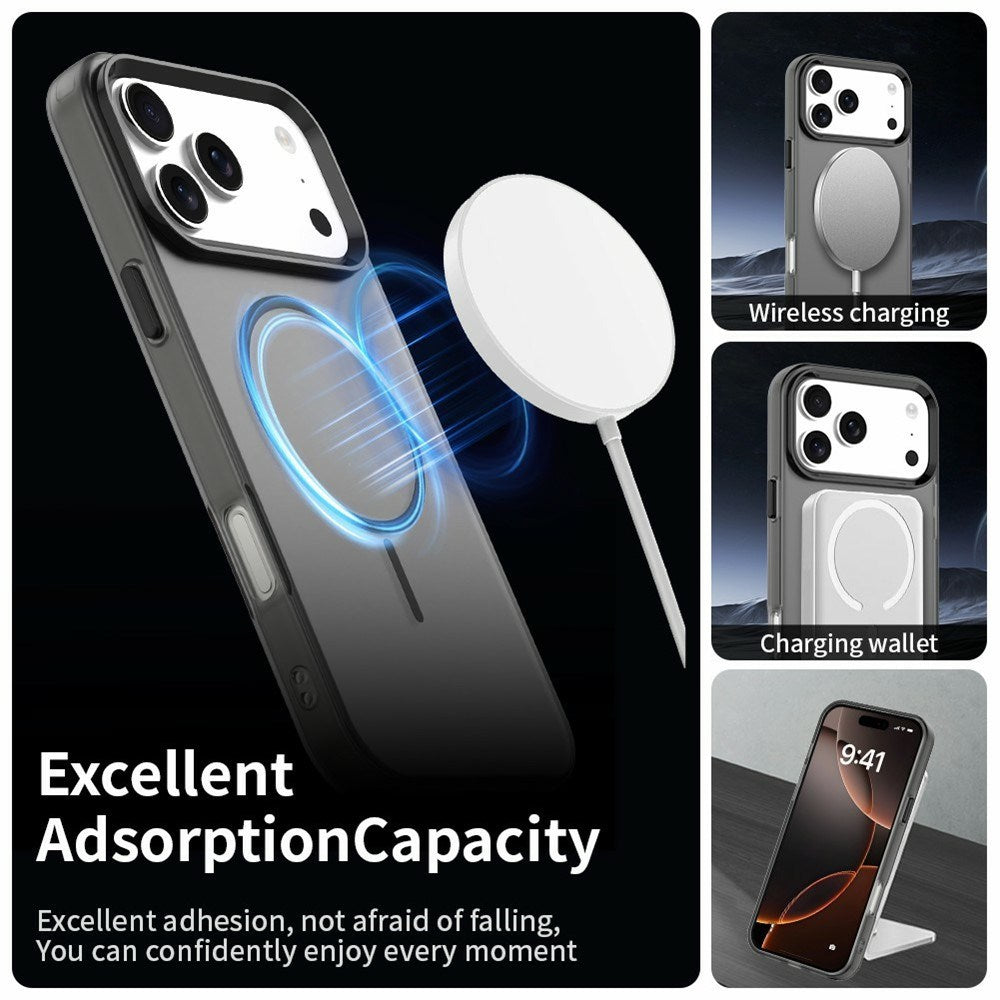 iPhone 18 Pro / 17 Pro EIDERWOOD Hybrid Plast Bagside Cover - MagSafe Kompatibel - Sort