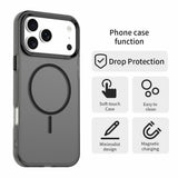 iPhone 18 Pro / 17 Pro EIDERWOOD Hybrid Plast Bagside Cover - MagSafe Kompatibel - Sort
