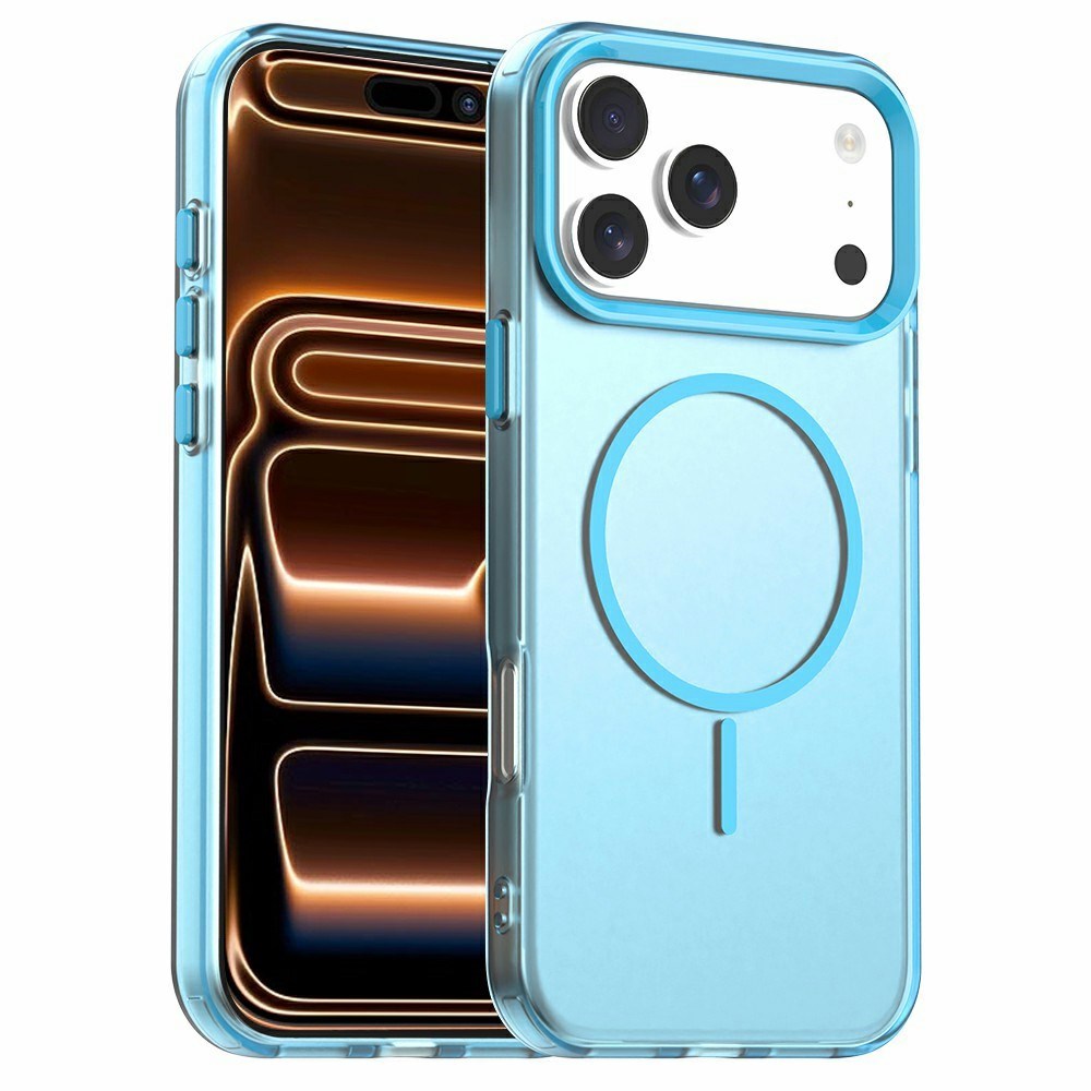 iPhone 18 Pro / 17 Pro EIDERWOOD Hybrid Plast Bagside Cover - MagSafe Kompatibel - Blå