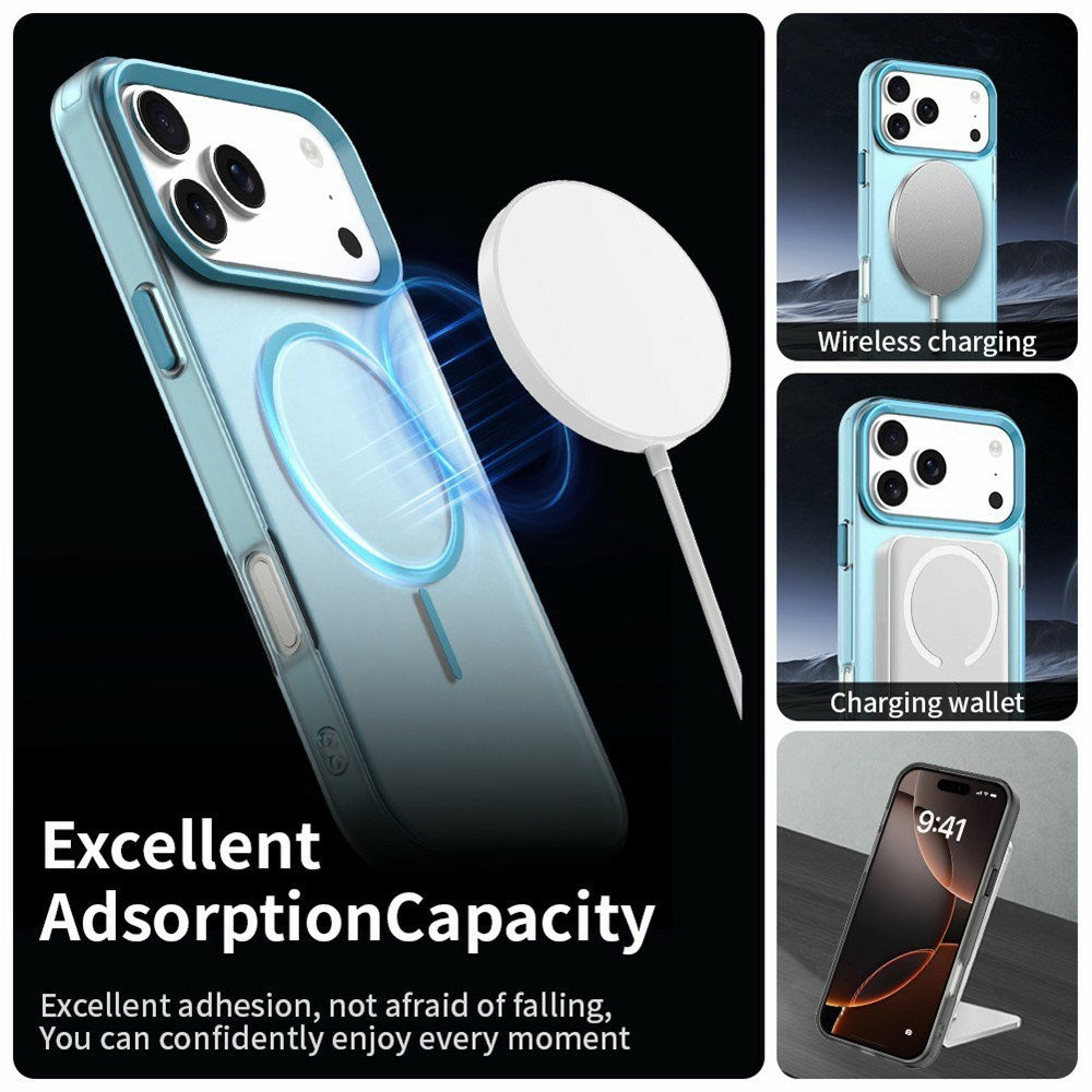 iPhone 18 Pro / 17 Pro EIDERWOOD Hybrid Plast Bagside Cover - MagSafe Kompatibel - Blå