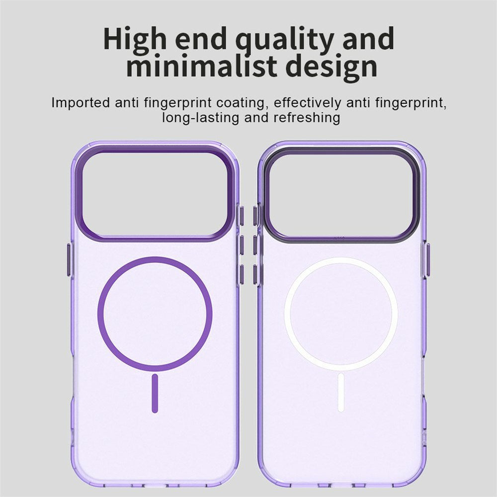 iPhone 18 Pro / 17 Pro EIDERWOOD Hybrid Plast Bagside Cover - MagSafe Kompatibel - Lilla