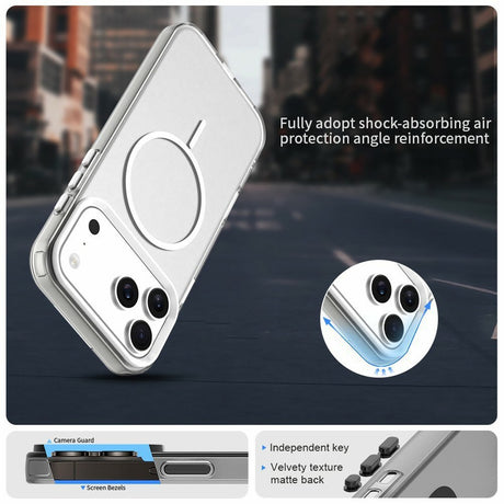 iPhone 18 Pro Max / 17 Pro Max EIDERWOOD Hybrid Plast Bagside Cover - MagSafe Kompatibel - Hvid