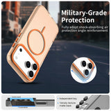iPhone 18 Pro Max / 17 Pro Max EIDERWOOD Hybrid Plast Bagside Cover - MagSafe Kompatibel - Orange