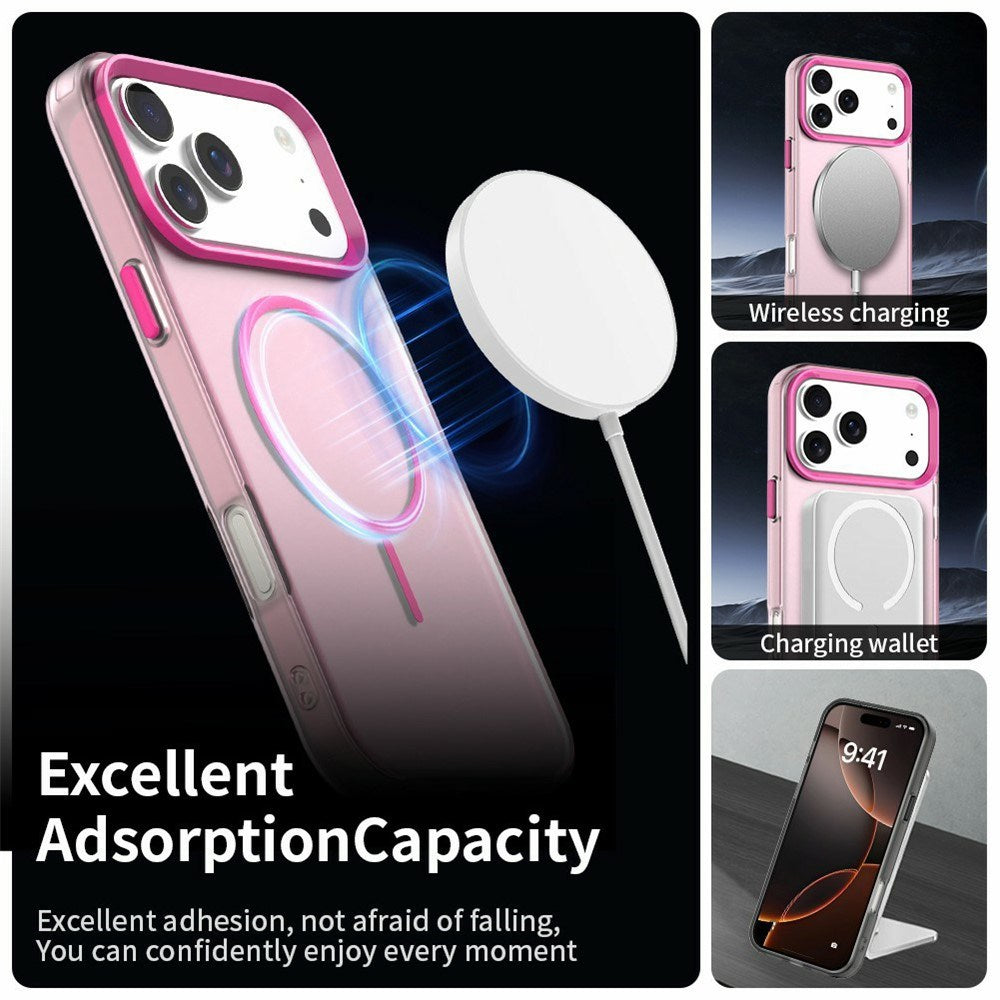 iPhone 18 Pro Max / 17 Pro Max EIDERWOOD Hybrid Plast Bagside Cover - MagSafe Kompatibel - Lyserød