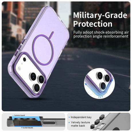 iPhone 18 Pro Max / 17 Pro Max EIDERWOOD Hybrid Plast Bagside Cover - MagSafe Kompatibel - Lilla