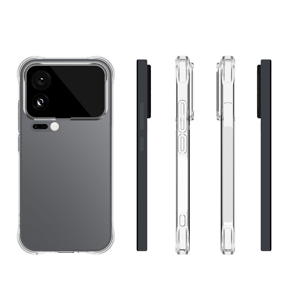 EIDERWOOD Xiaomi 17 Pro Max Plastik Mobil Cover m. Stødabsorberende Hjørner - Gennemsigtig