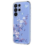 EIDERWOOD Samsung Galaxy S26 Ultra Plast Cover m. Mønster - Gennemsigtig / Violer