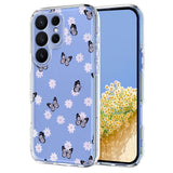 EIDERWOOD Samsung Galaxy S26 Ultra Plast Cover m. Mønster - Gennemsigtig / Sommerfugle