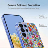 EIDERWOOD Samsung Galaxy S26 Ultra Plast Cover m. Mønster - Gennemsigtig / Blomster