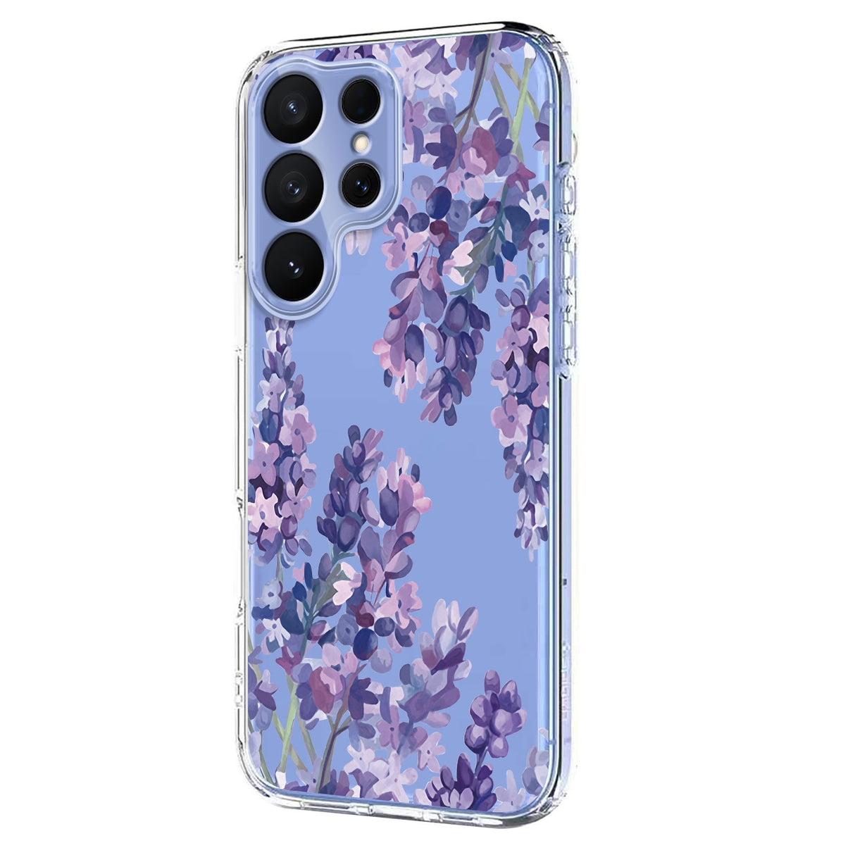 EIDERWOOD Samsung Galaxy S26 Ultra Plast Cover m. Mønster - Gennemsigtig / Lavendel