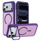iPhone 18 Pro Max / 17 Pro Max EIDERWOOD Hybrid Plast Bagside Cover m. Kamera Cover & Ståfunktion - MagSafe Kompatibel - Lilla