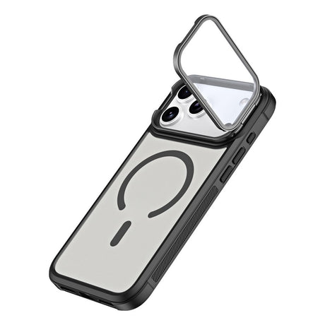 iPhone 18 Pro Max / 17 Pro Max EIDERWOOD Hybrid Plast Bagside Cover m. Kamera Cover & Ståfunktion - MagSafe Kompatibel - Sort