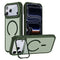 iPhone 18 Pro / 17 Pro EIDERWOOD Hybrid Plast Bagside Cover m. Kamera Cover & Ståfunktion - MagSafe Kompatibel - Grøn
